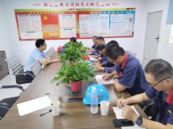 公司開展第三季度安全、環(huán)保、消防綜合檢查 