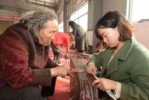 家門口就業 朱廟村藤編加工廠開業啦